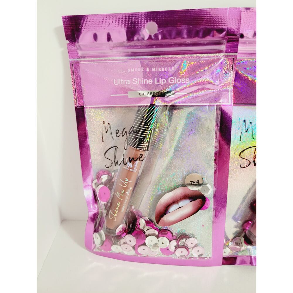 NIP Smoke & Mirrors 3 Shades of Lip Gloss Teen Gift Tween Gift Girl Gift Makeup